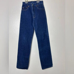 Levi’s Made In The USA Vintage 1984 Dark Wash Denim Women Size 24x31 EUC!